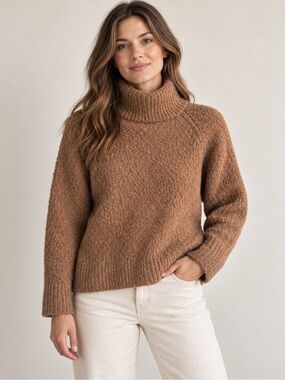Aritzia The Group by Babaton Alpaca Wool Turtleneck Sweater S